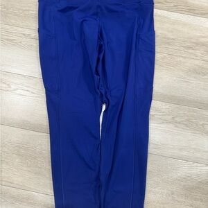 Blue Athletic Leggings